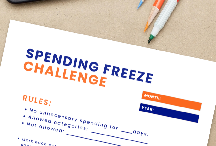 Spending Freeze Challenge