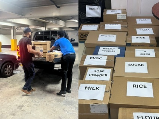 Food drive success for Venezuela earthquake victims