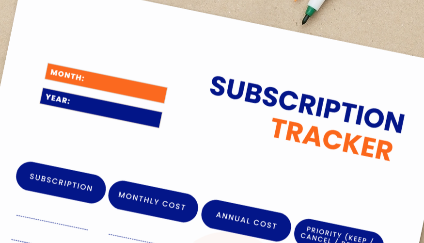 Subscription Tracker