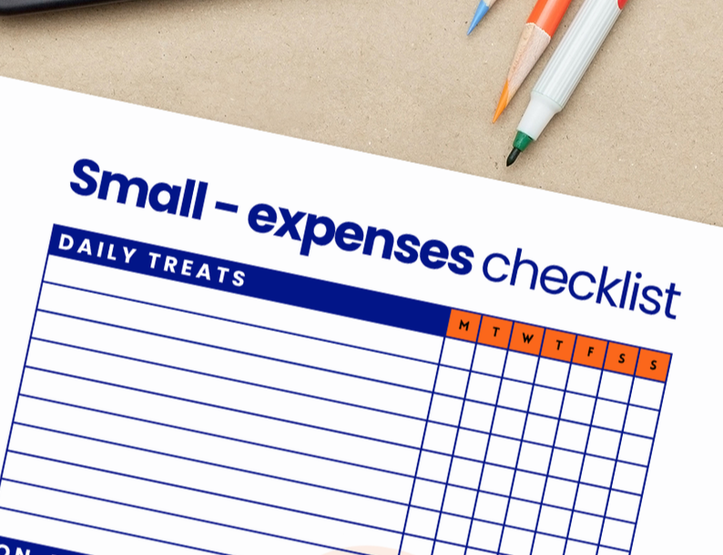 Small Expenses Checklist